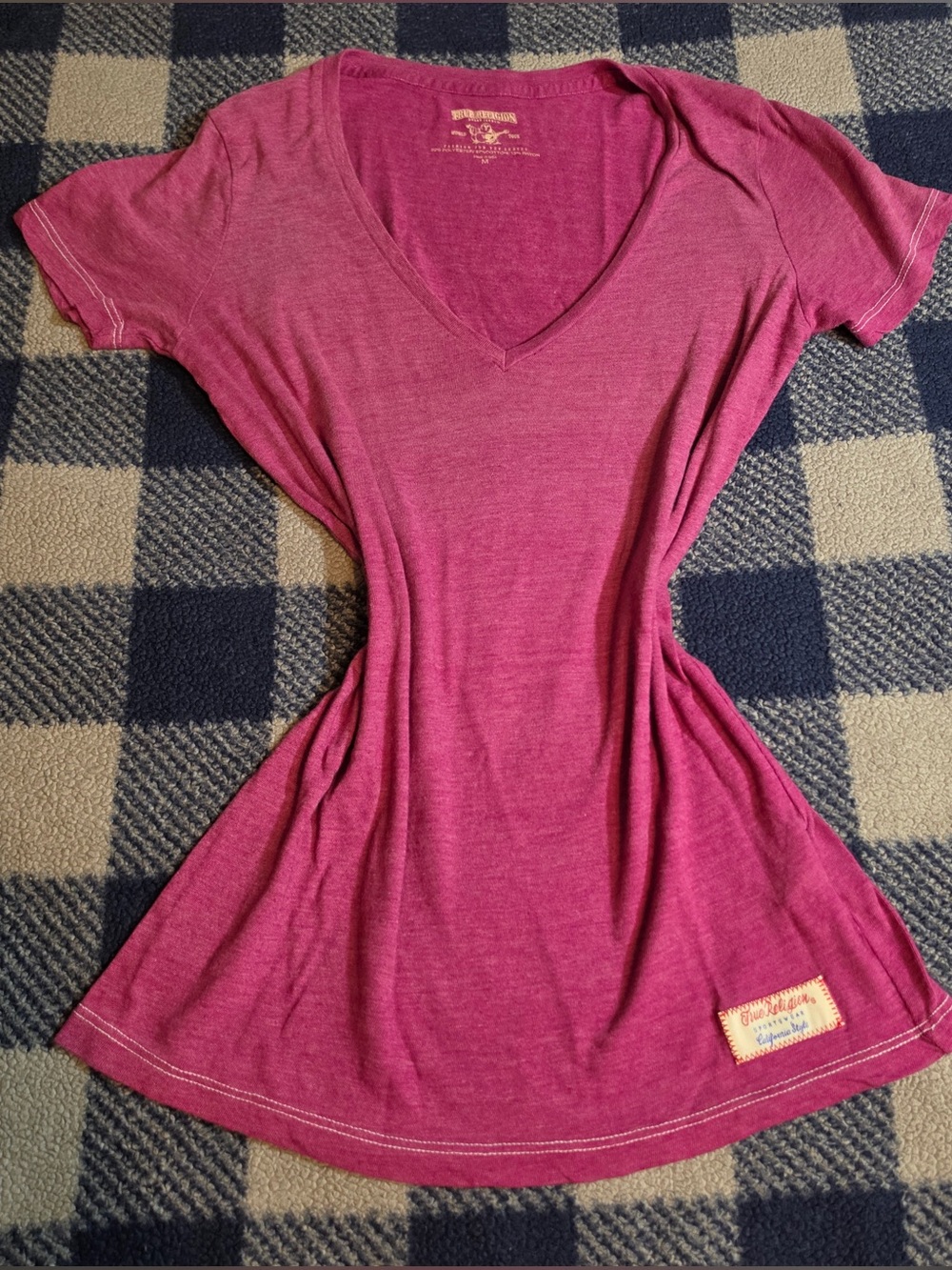 Y2k scene mcbling style shirt by true religion
